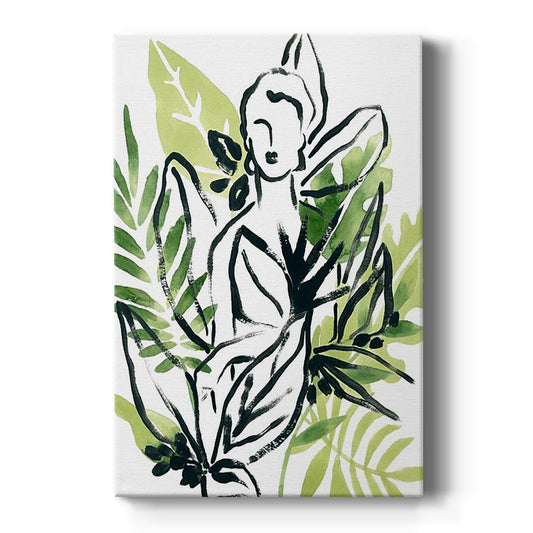 Tropical Sketchbook I - Canvas Art Print