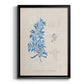 Blue Marine Algae VI - Modern Framed Canvas Print