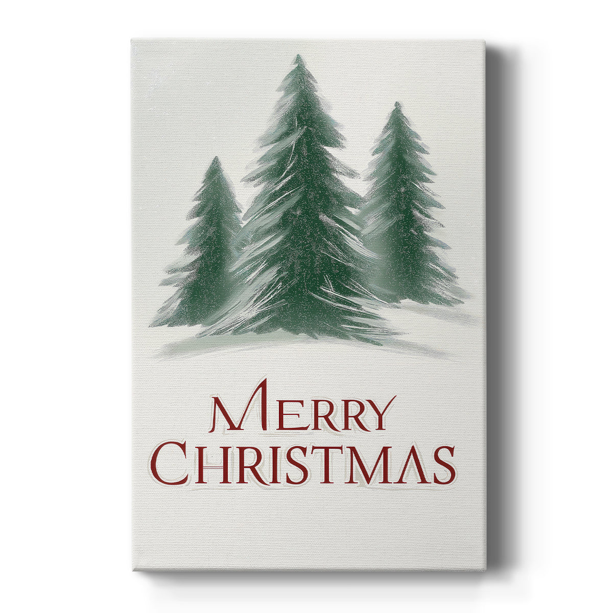 Frostlit Snow Blessing - Canvas Art Print