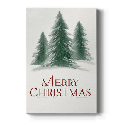 Frostlit Snow Blessing - Canvas Art Print
