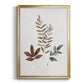 Autumn Leaves II - Modern Framed Canvas Print