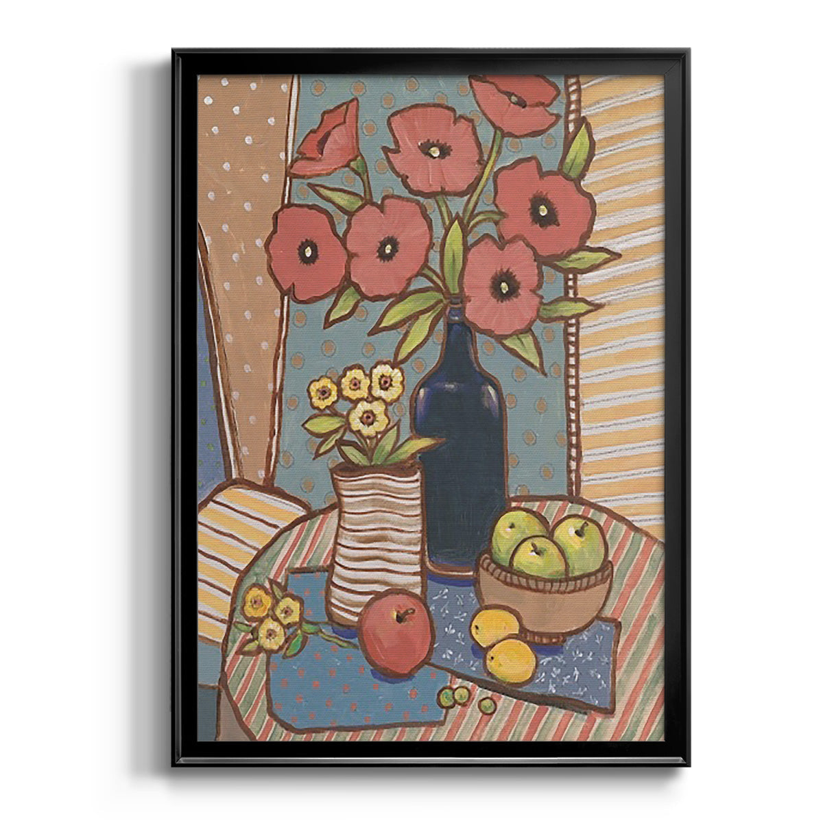 Table Still Life I - Modern Framed Canvas Print