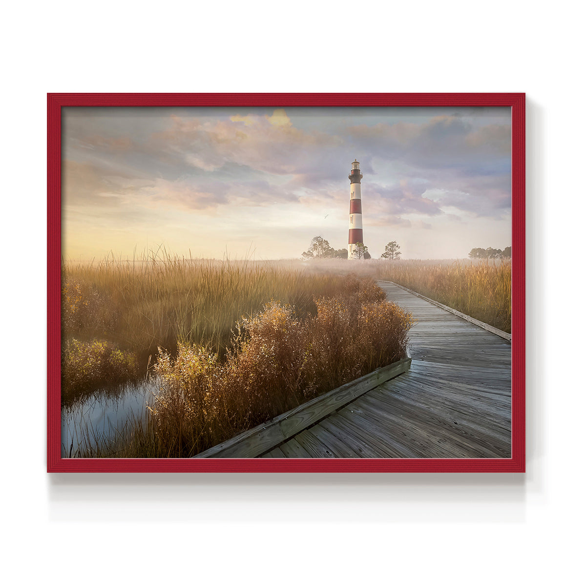 Private Path I - Restickable Framed Art Print