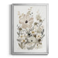 Neutral Nature I - Modern Framed Canvas Print