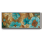 Garden Glow II - Floater Framed Canvas Print