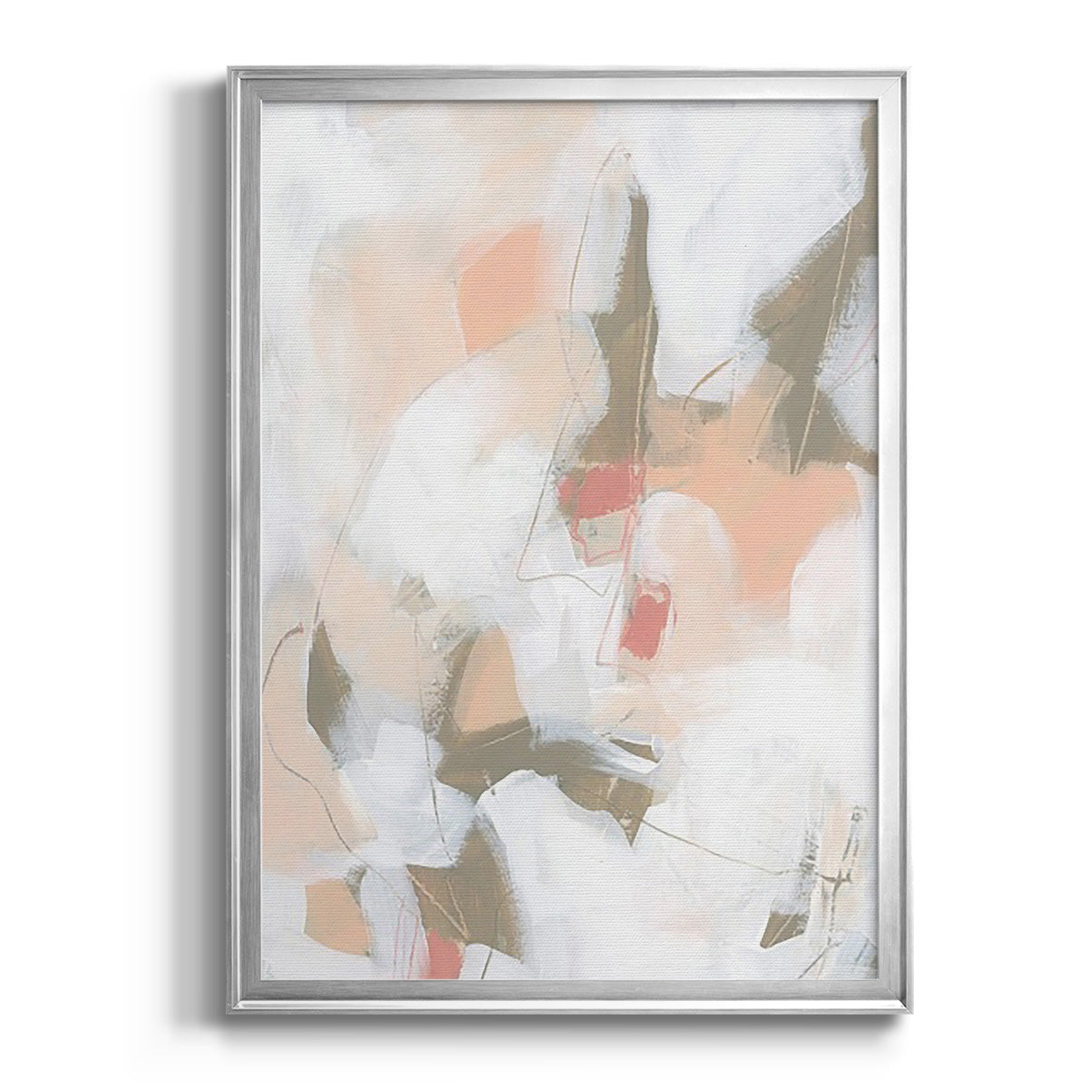 Sand Story I - Modern Framed Canvas Print