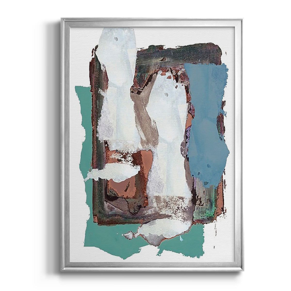 Brights Soft Wash I - Modern Framed Canvas Print