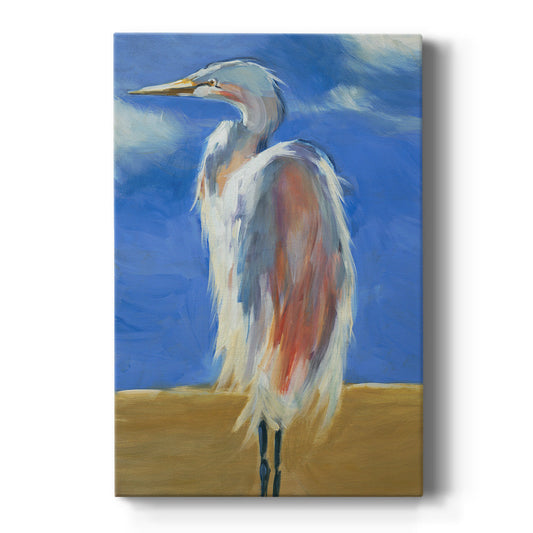 Blue Heron - Canvas Art Print