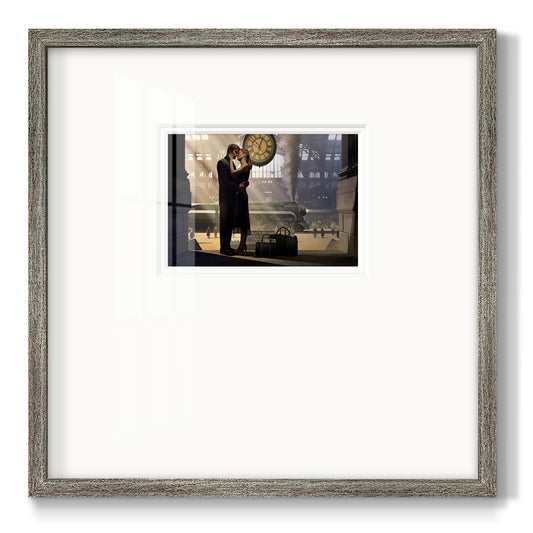 Au Revoir Premium Framed Print Double Matboard