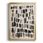 Chalk and Flint IV - Modern Framed Canvas Print