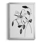 Wild Clematis II - Modern Framed Canvas Print