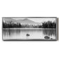Mountain Reflection - Floater Framed Canvas Print