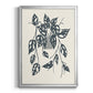 Growing Leaves V - Modern Framed Canvas Print