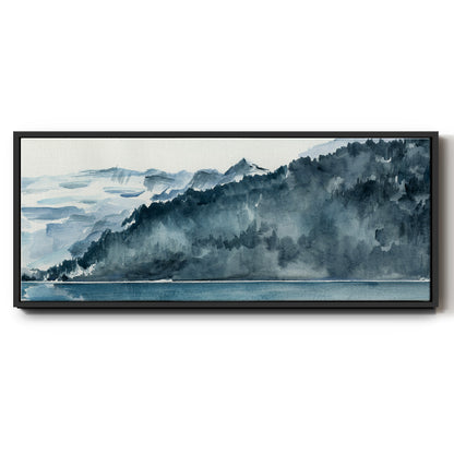 Winter Fjords II - Floater Framed Canvas Print