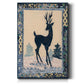 Deer Silhouette Premium Gallery Wrapped Canvas - Ready to Hang