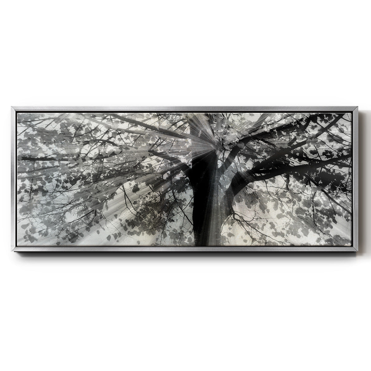 Story From Light and Shadow - Floater Framed Canvas Print