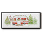 Holiday Camper I - Floater Framed Canvas Print