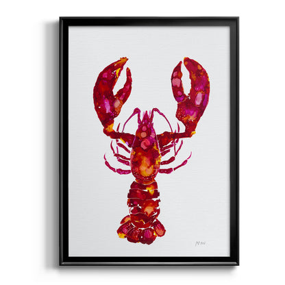 Lobster - Modern Framed Canvas Print