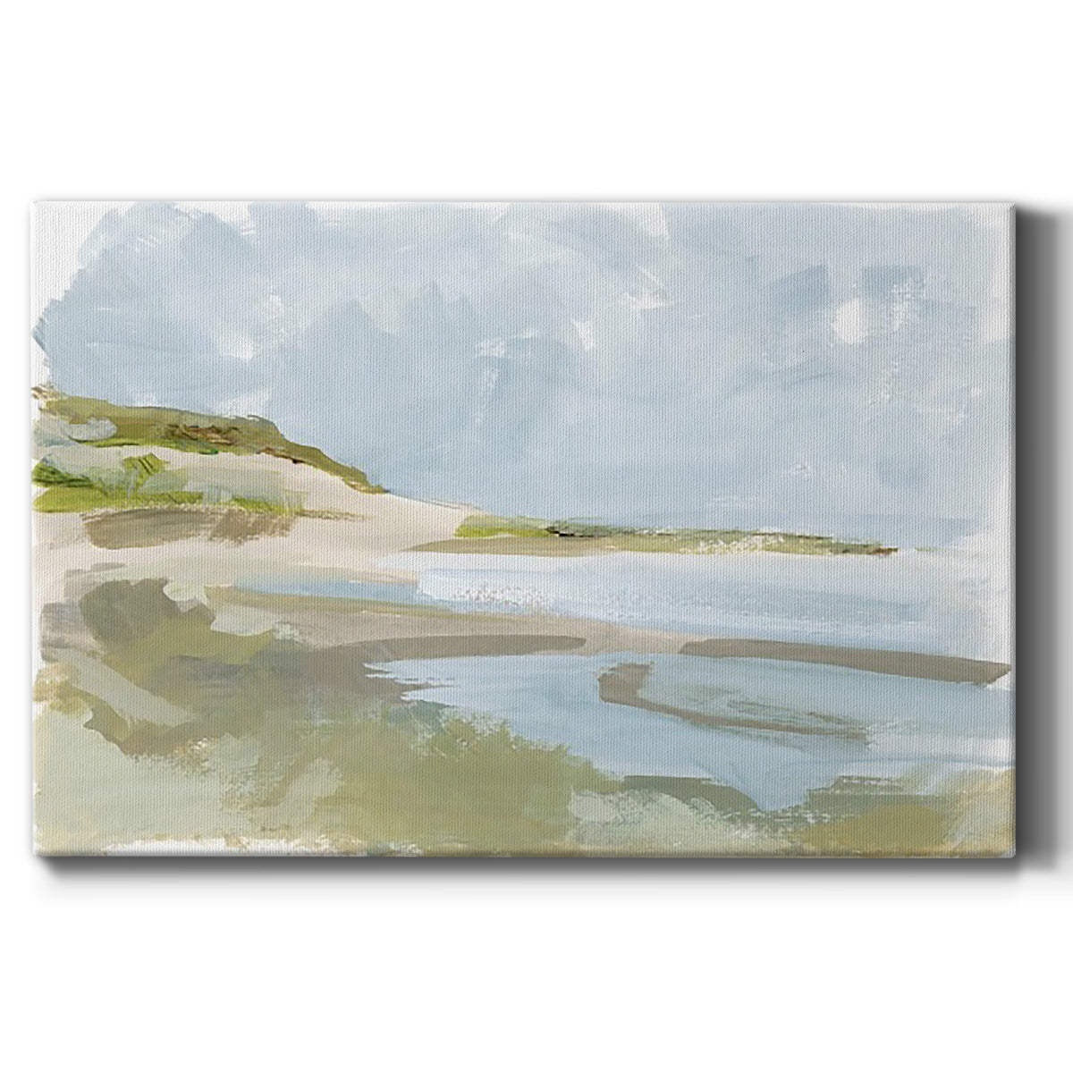 Sea Cove Impression II Premium Gallery Wrapped Canvas - Ready to Hang