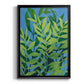 Ocean Vines II - Modern Framed Canvas Print