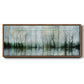 Mirrored Pond - Floater Framed Canvas Print