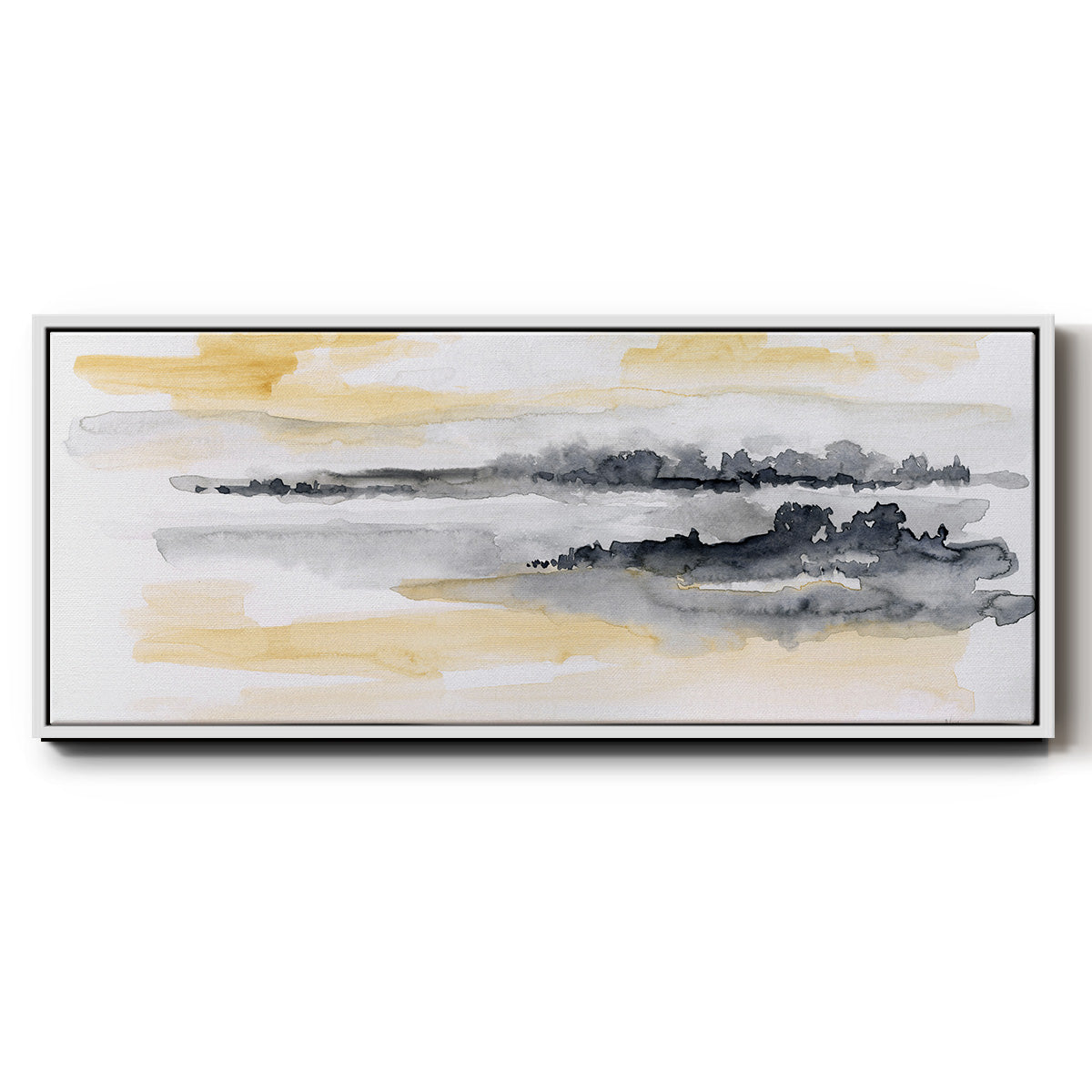 Whispering Wind II - Floater Framed Canvas Print