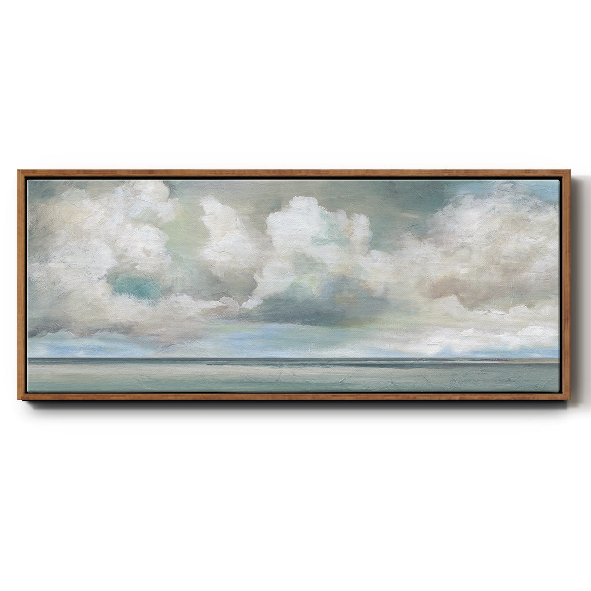 Cloudscape Vista I - Floater Framed Canvas Print