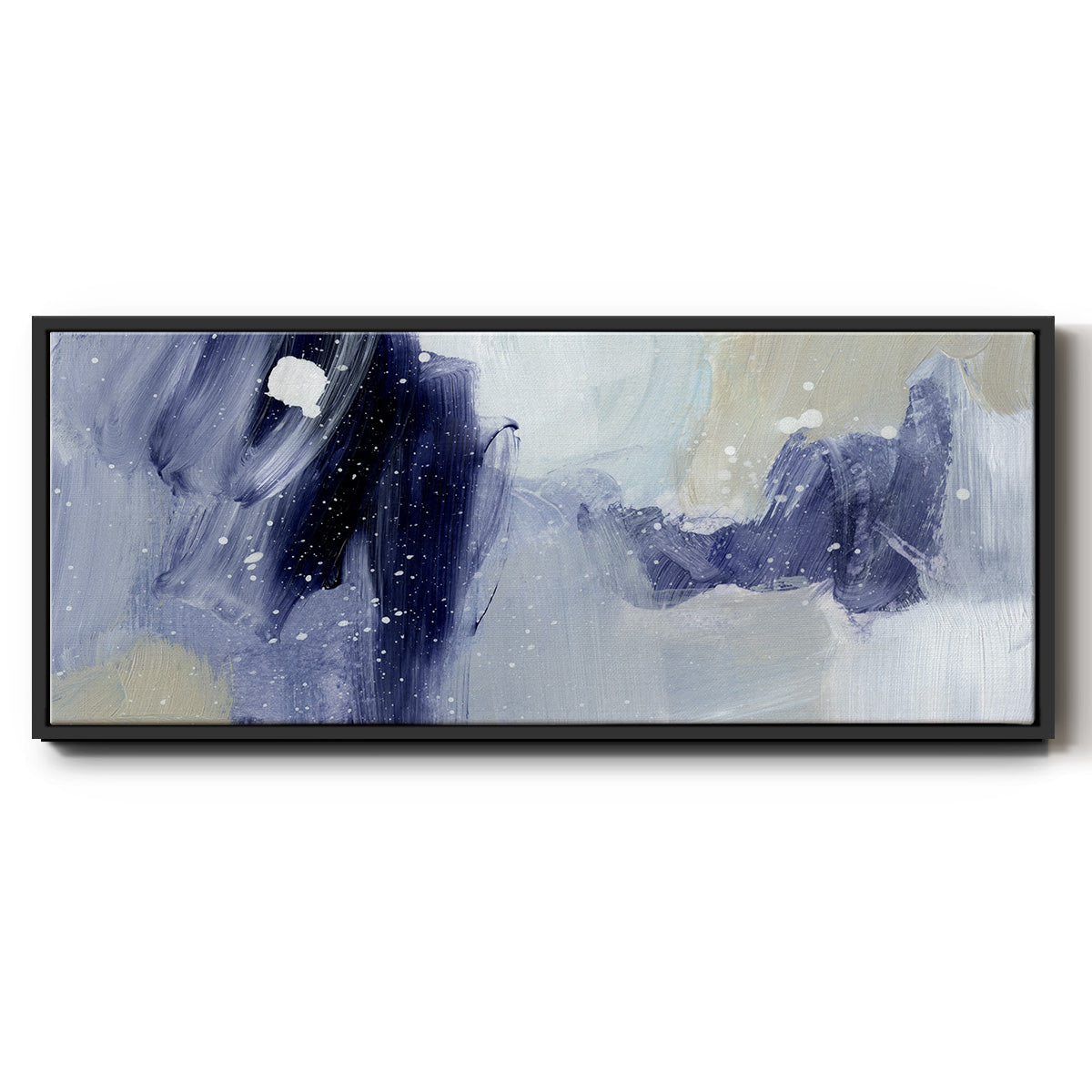 Sky Break I - Floater Framed Canvas Print