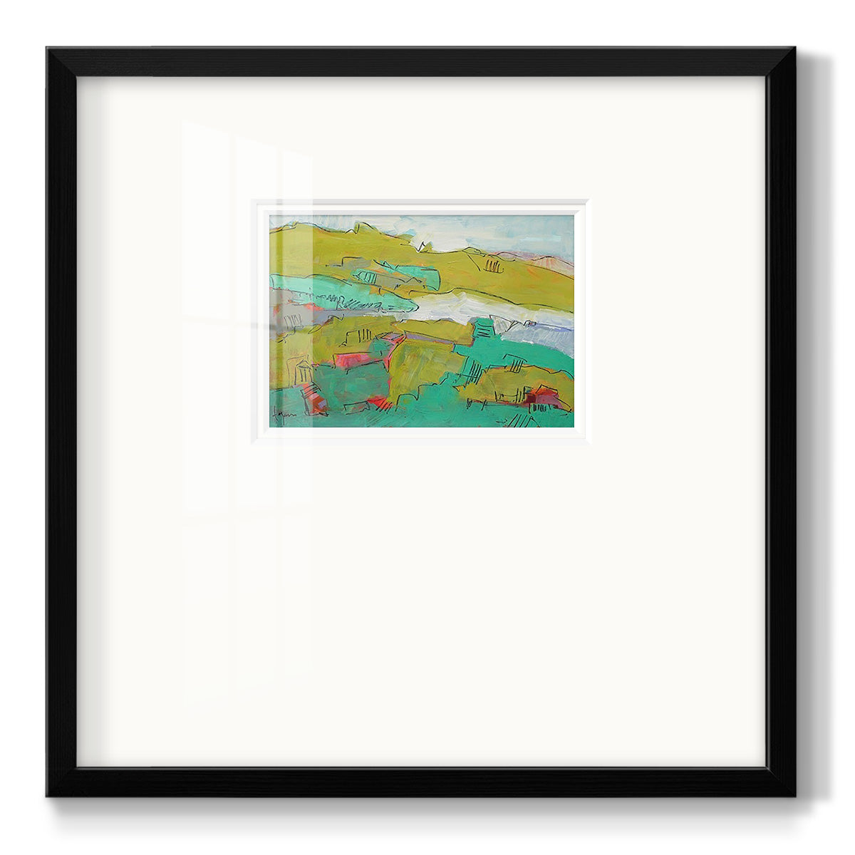 Carry No Secrets - Double Matboard Framed Print