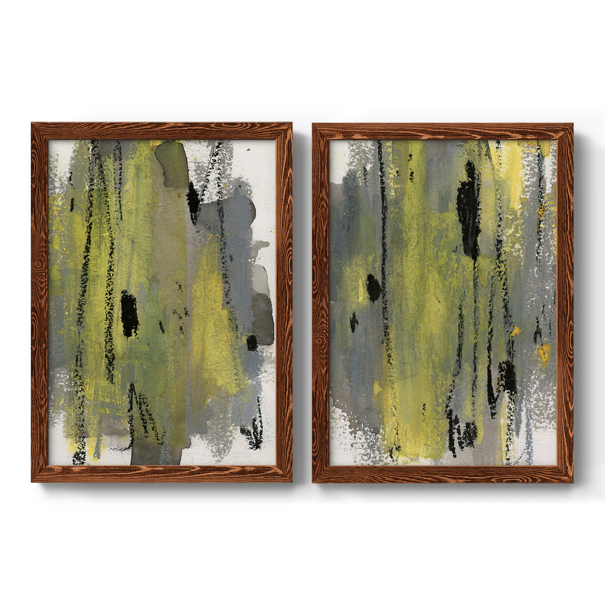 Loft Pastel I - Premium Framed Canvas 2 Piece Set - Ready to Hang