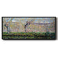 The Banks of the River Epte in Springtime, 1885 - Floater Framed Canvas Print