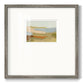Stacked Landscape IV - Double Matboard Framed Print