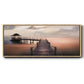 Early Morning Maldives - Floater Framed Canvas Print