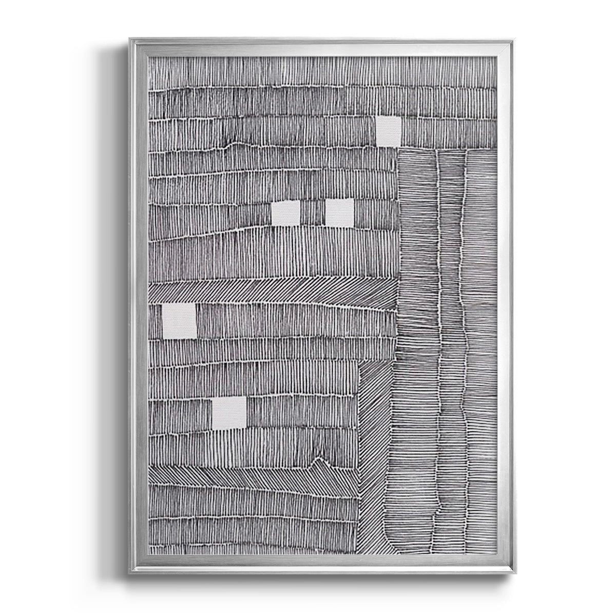 Tedious II - Modern Framed Canvas Print