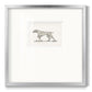 Neutral Pointer II - Double Matboard Framed Print
