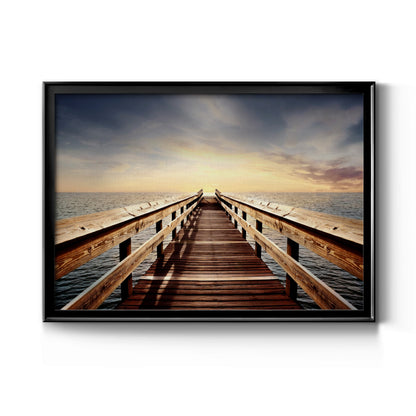 Break of Day - Modern Framed Canvas Print
