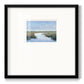 Coastal Plains II - Double Matboard Framed Print