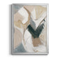 Marble Lines II - Modern Framed Canvas Print