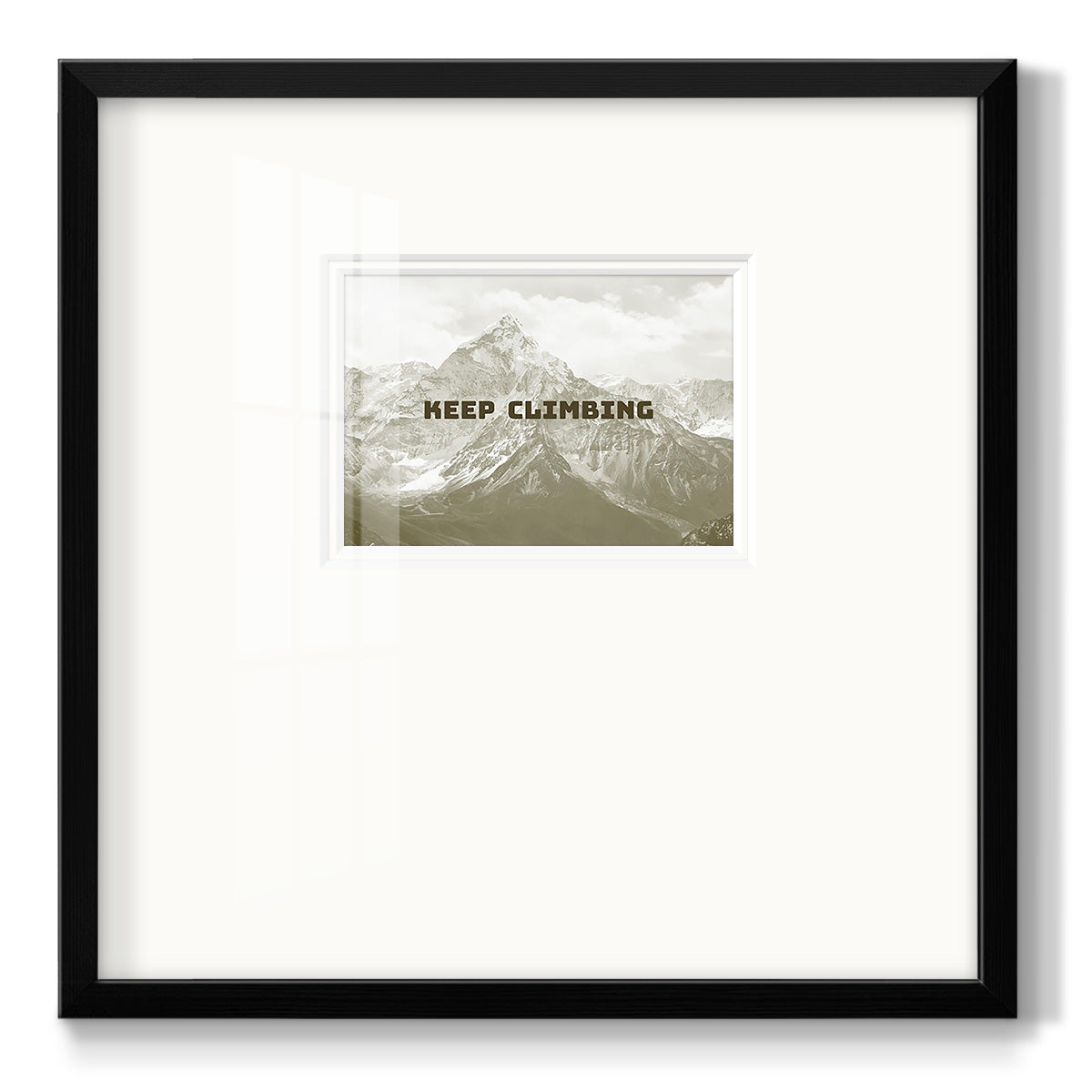 BroInspo VIII Premium Framed Print Double Matboard