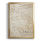 Ocean Calling Palms - Modern Framed Canvas Print