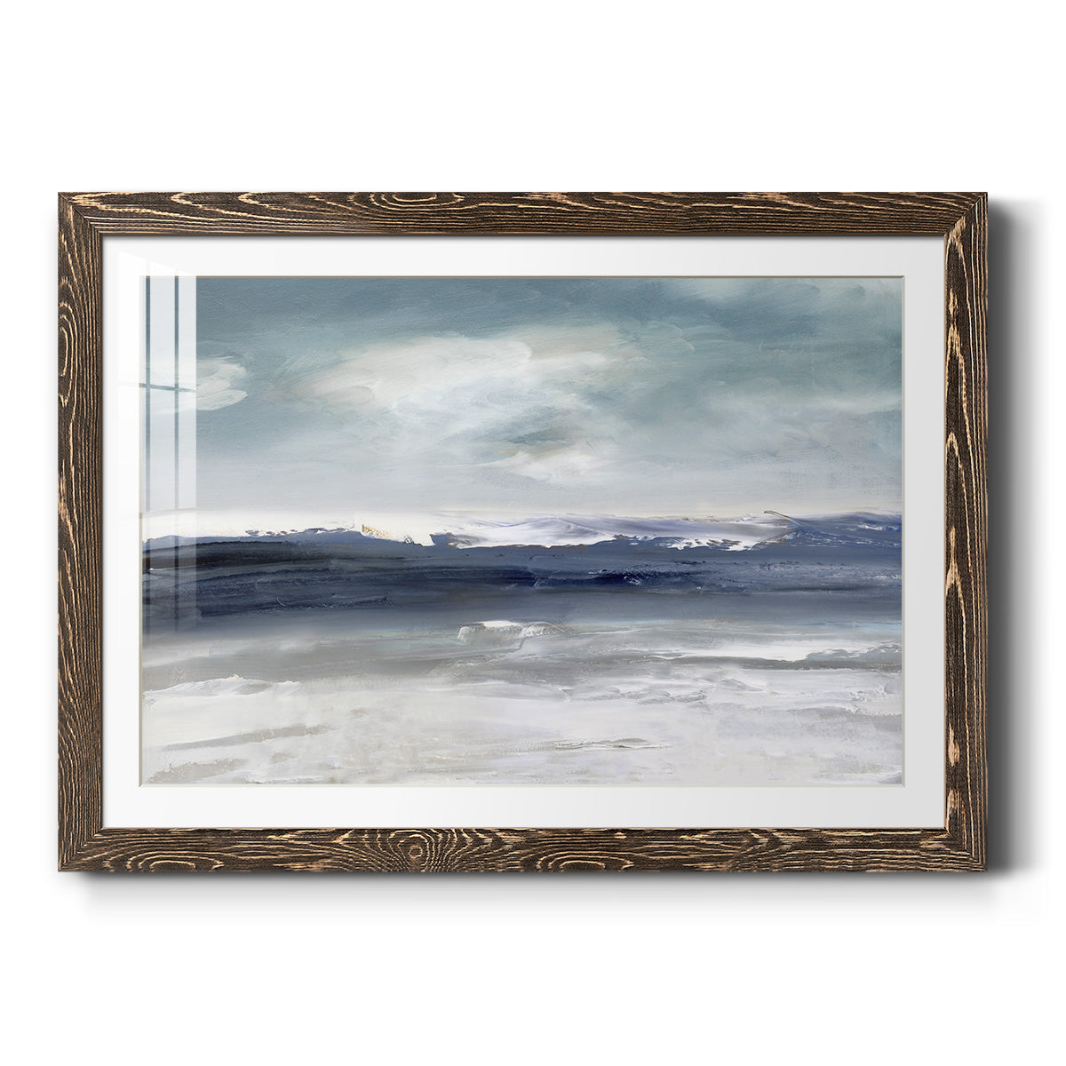 Beachcomber's Paradise - Barnwood Framed Art Print