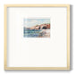 Sea Cliff Study II - Double Matboard Framed Print