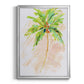 Coconut Palm II - Modern Framed Canvas Print