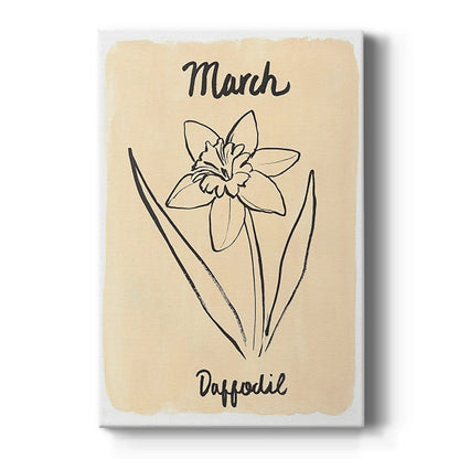 Birth Month III - Canvas Art Print