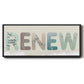 Renew Your Soul - Floater Framed Canvas Print