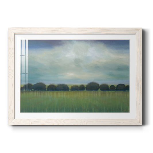 Greener Pastures - Barnwood Framed Art Print