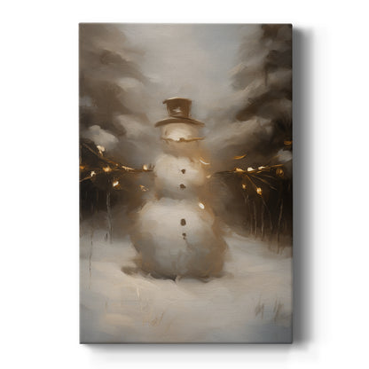 Candlelit Lantern Serenade - Canvas Art Print