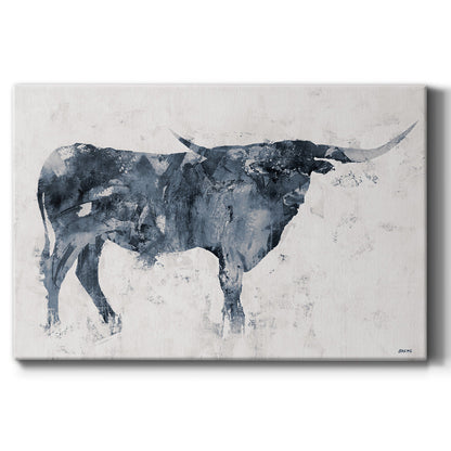 Long Horn - Canvas Art Print