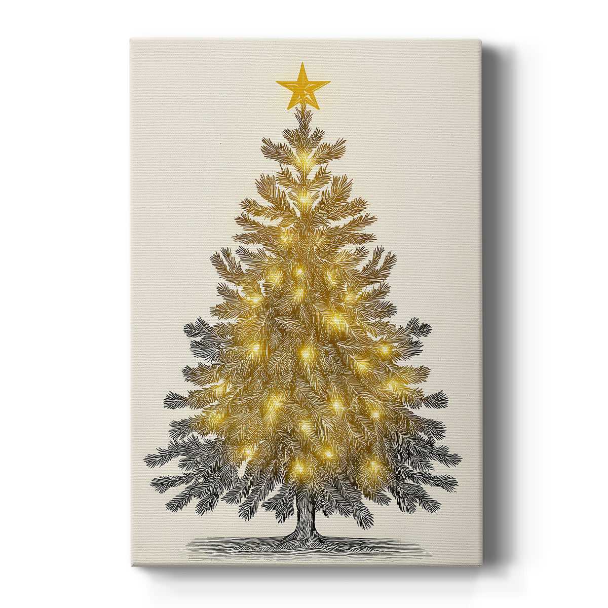 Golden Serenade - Canvas Art Print
