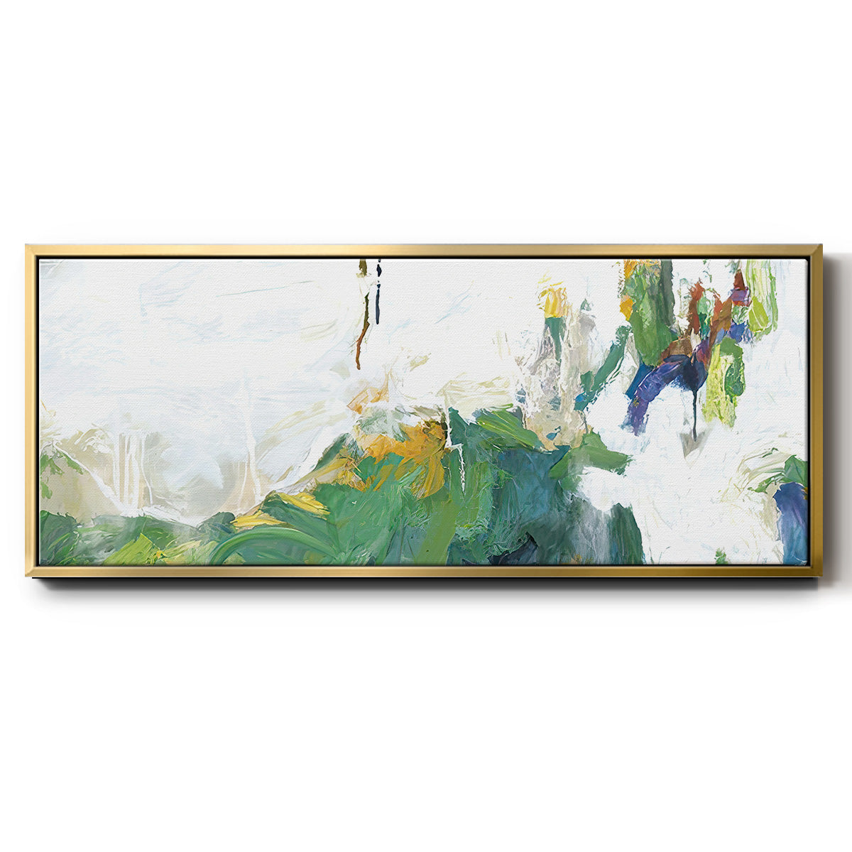 Hints of Spring - Floater Framed Canvas Print